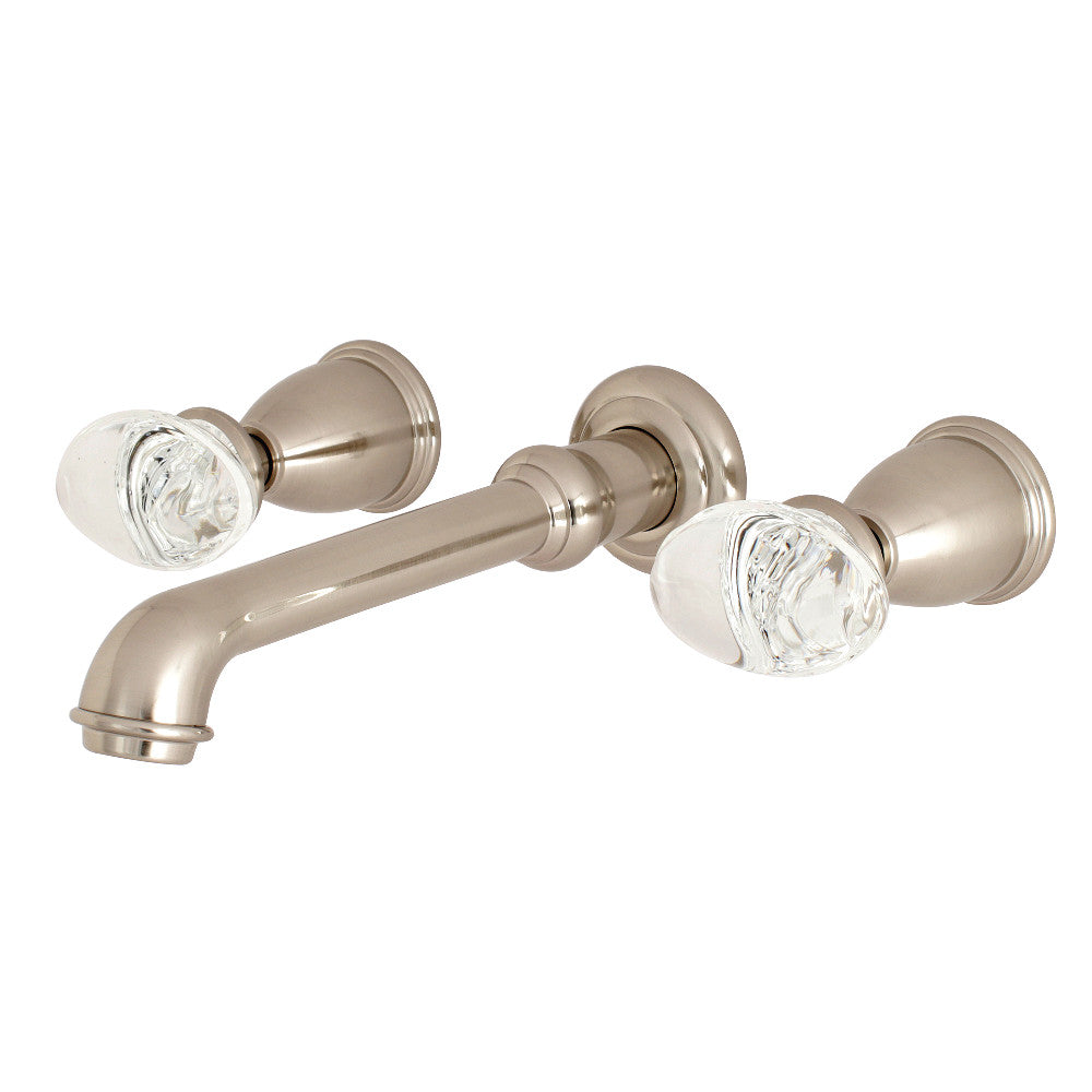 Krystal Onyx Wall Mount Roman Tub Faucet
