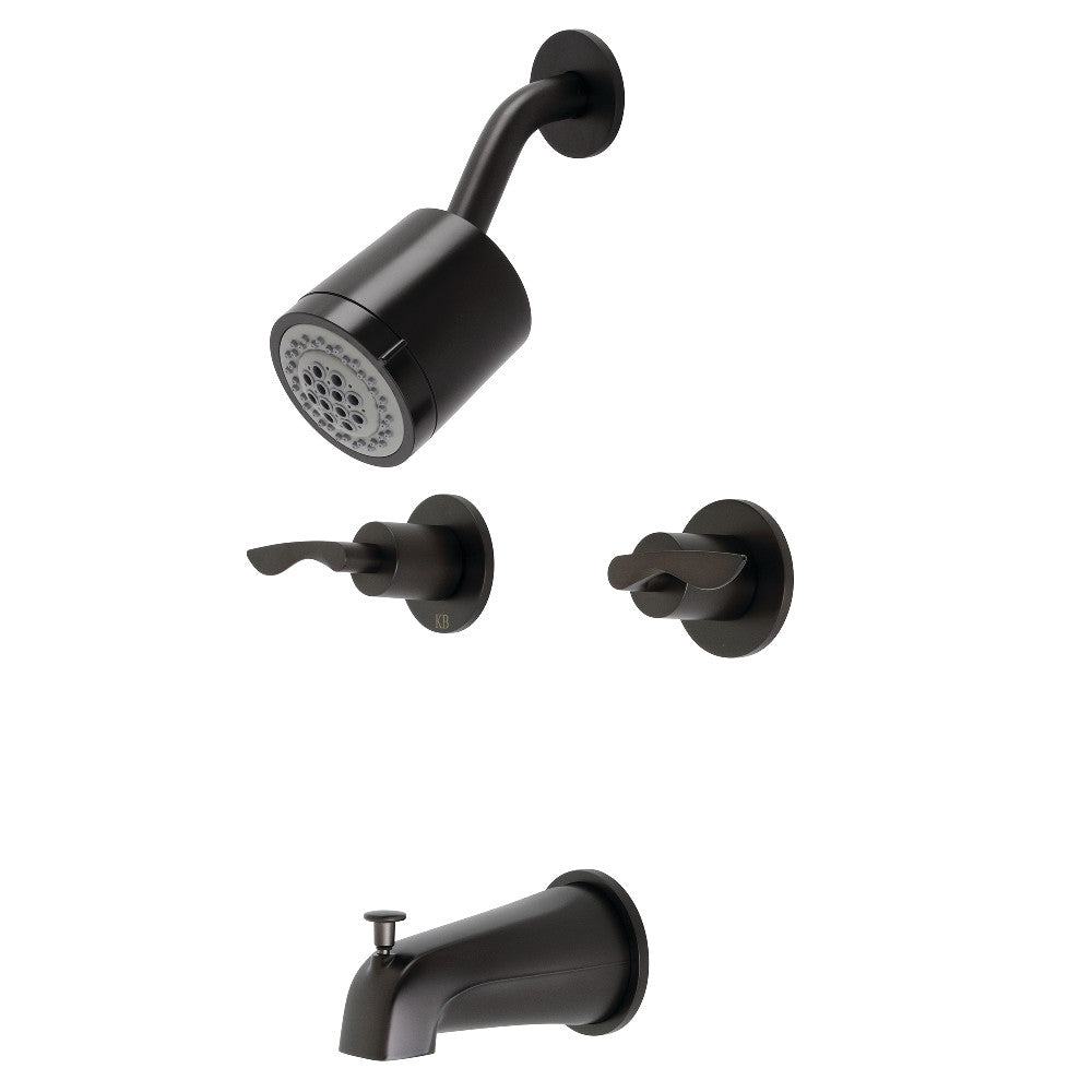 Serena Two-Handle Tub and Shower Faucet