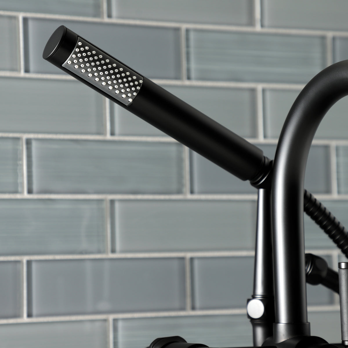 Aqua Vintage Kaiser 7-Inch Deck Mount Clawfoot Tub Faucet