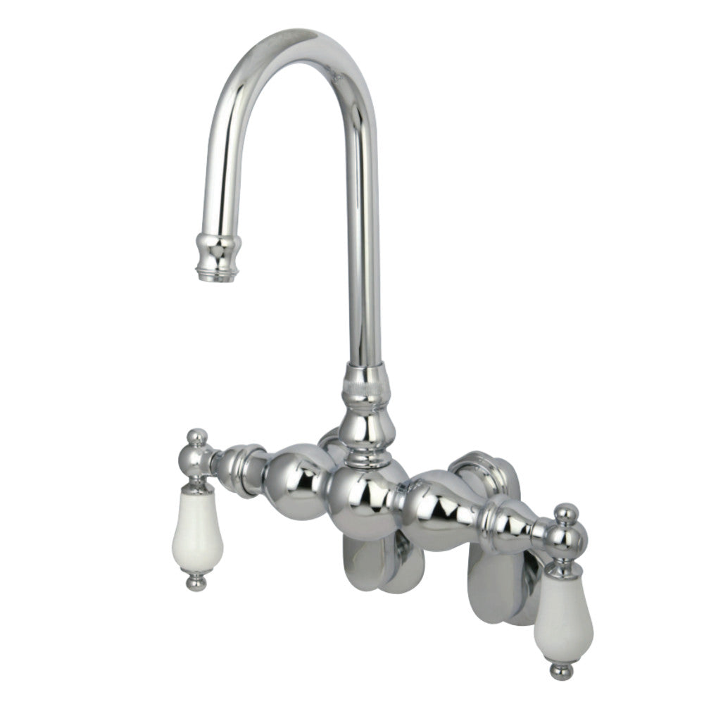 Vintage Adjustable Center Wall Mount Tub Faucet