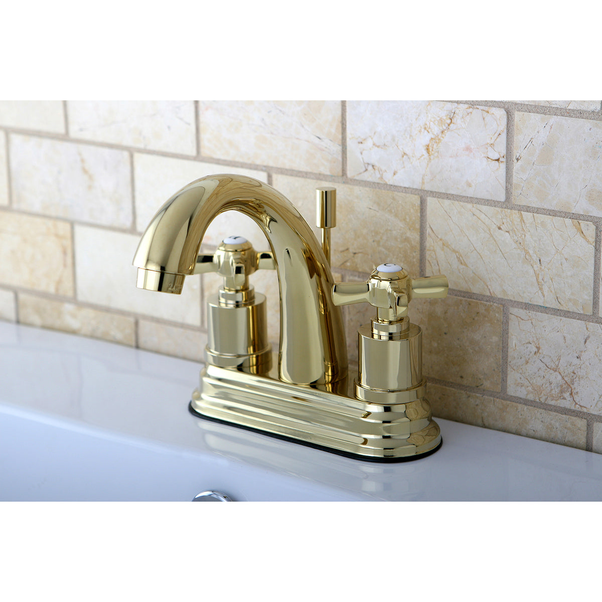 Kingston Brass KS8612ZX 4 in. Centerset Bathroom Faucet