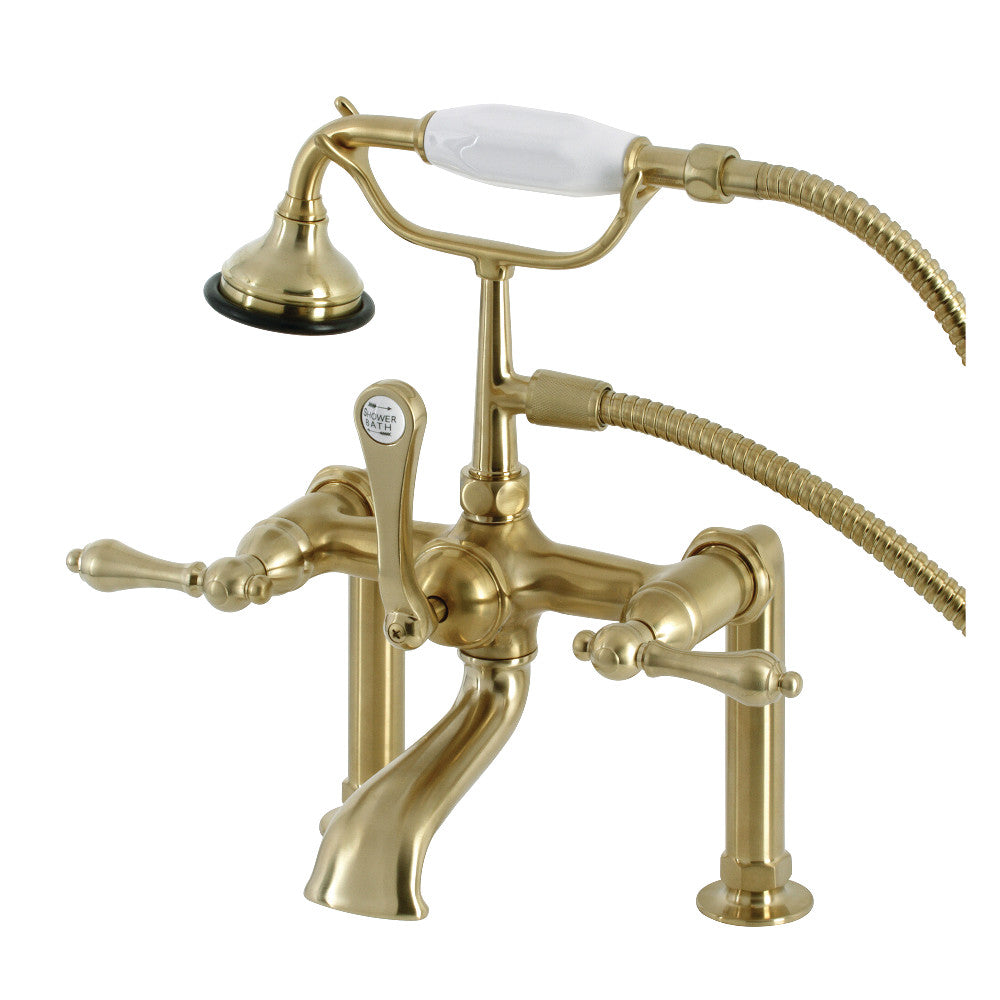 Aqua Vintage Deck Mount Clawfoot Tub Faucet