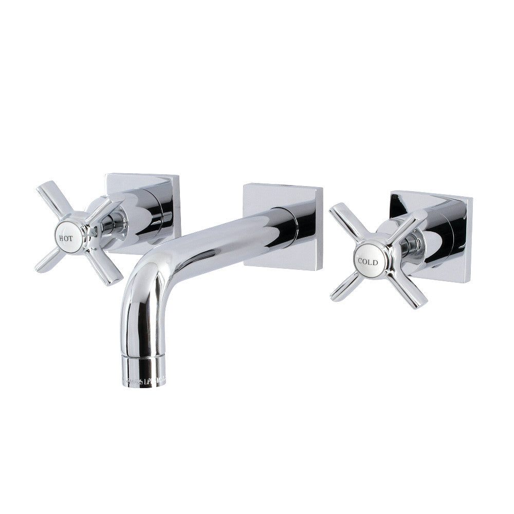 Kingston Brass KS6126ZX Millennium Two-Handle Wall Mount Bathroom Faucet