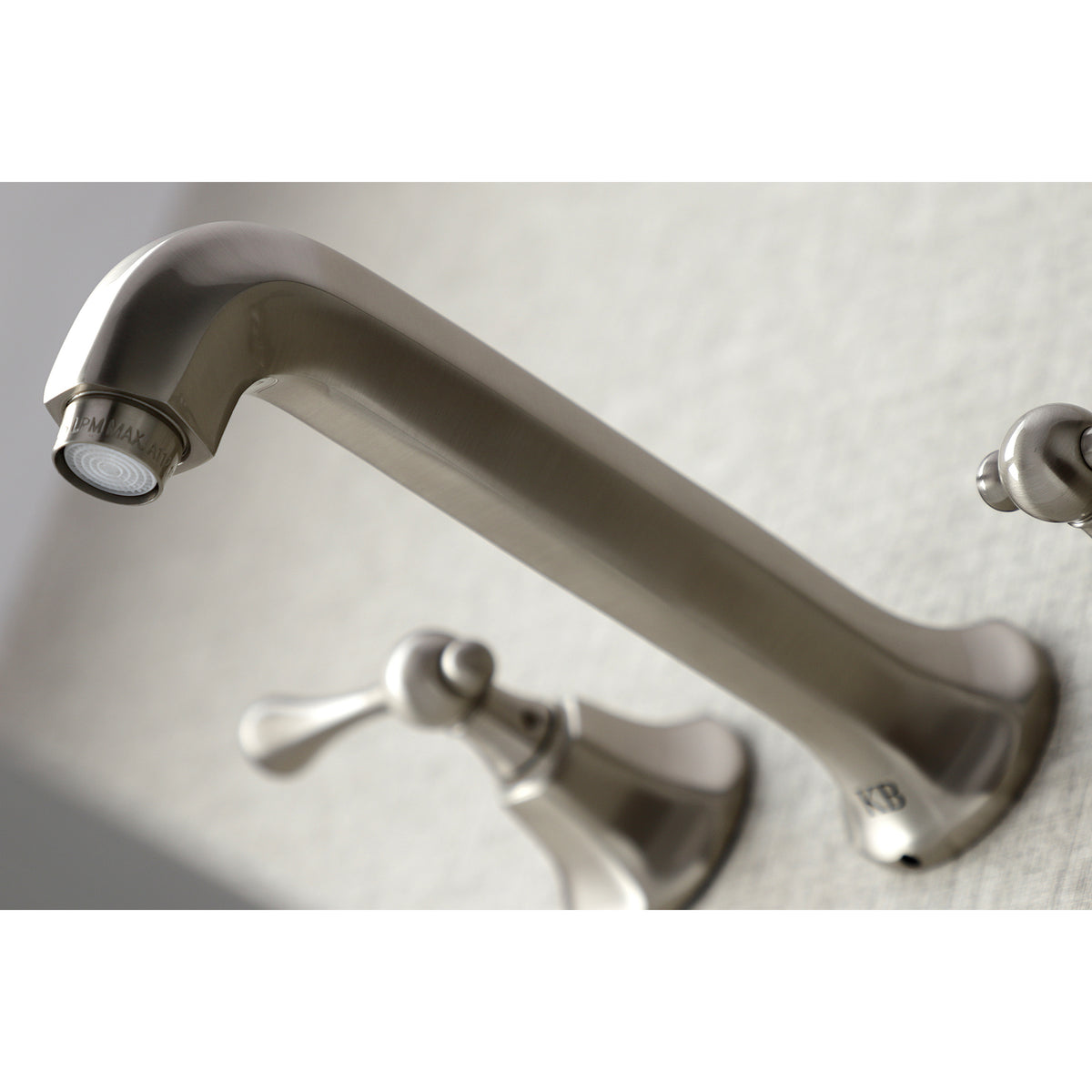 Kingston Brass KS4128BL Wall Mount Bathroom Faucet