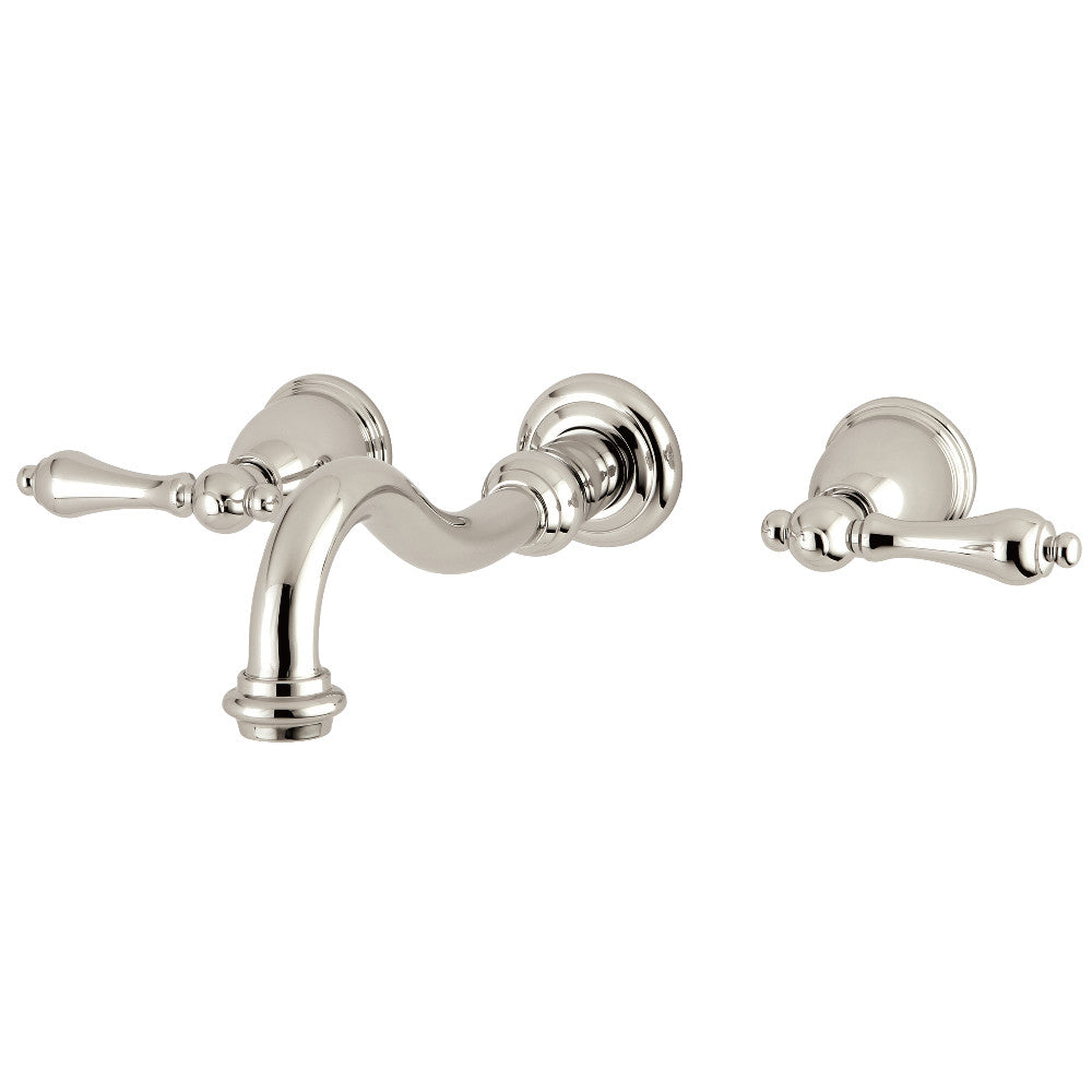 Restoration Two-Handle Wall Mount Tub Faucet