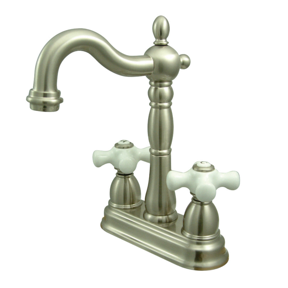 Kingston Brass KB1492PX Heritage Two-Handle Bar Faucet