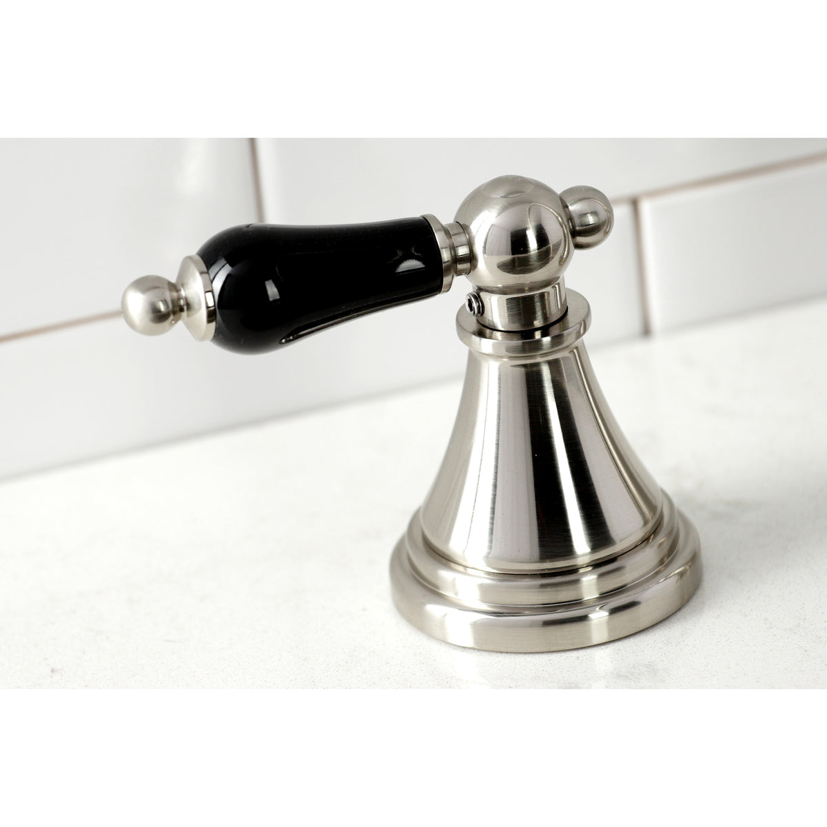 Kingston Brass KS2792PKLBS Duchess Widespread Kitchen Faucet with Brass Sprayer