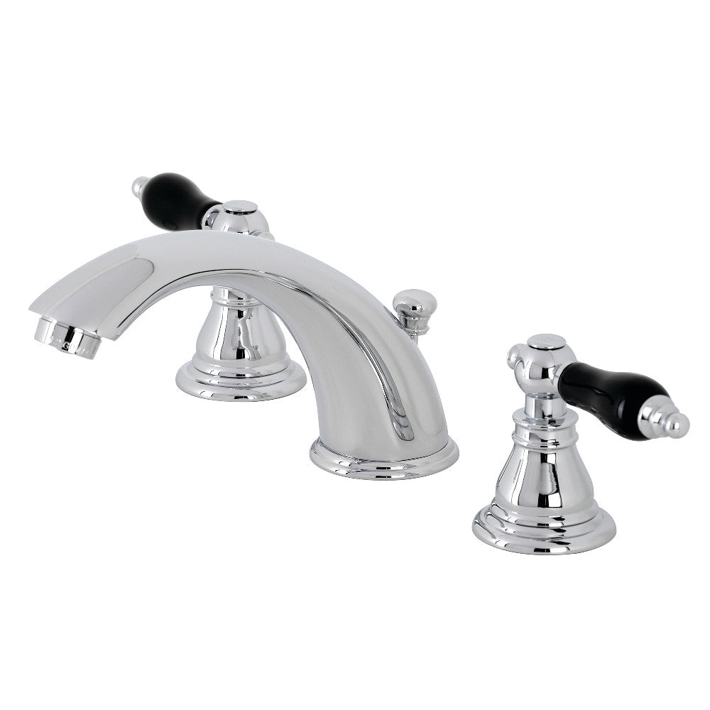 Kingston Brass KB963AKL Duchess Widespread Bathroom Faucet with Plastic Pop-Up