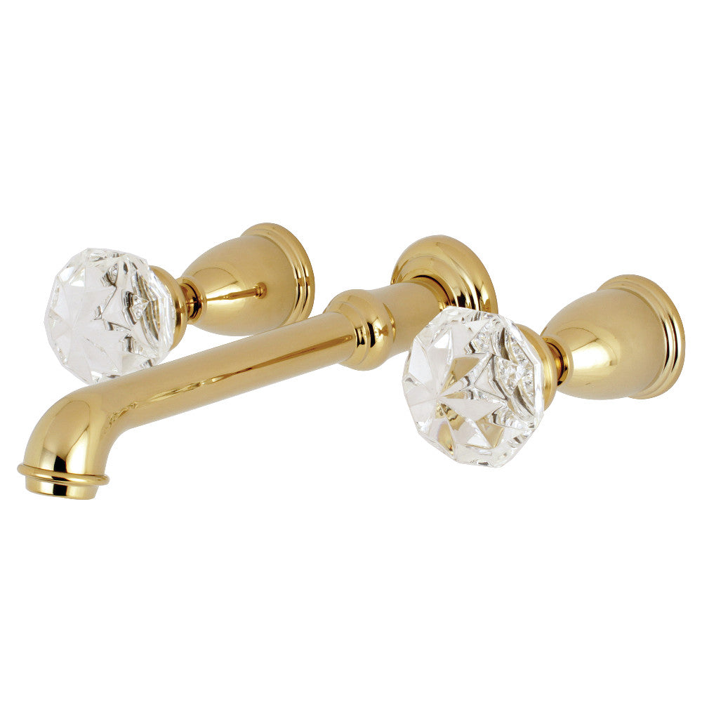 Krystal Onyx Wall Mount Roman Tub Faucet