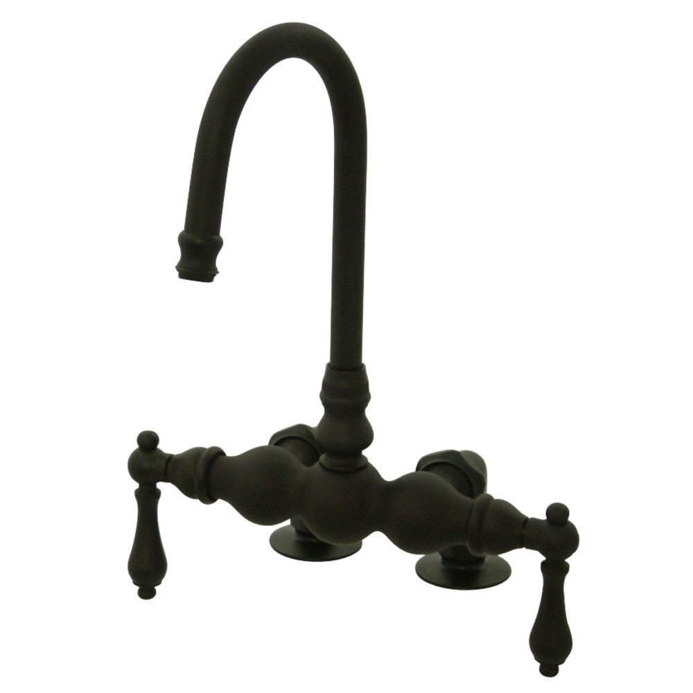 Vintage 3-3/8-Inch Deck Mount Tub Faucet