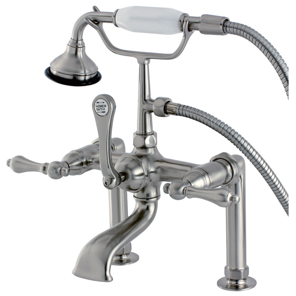 Aqua Vintage Deck Mount Clawfoot Tub Faucet