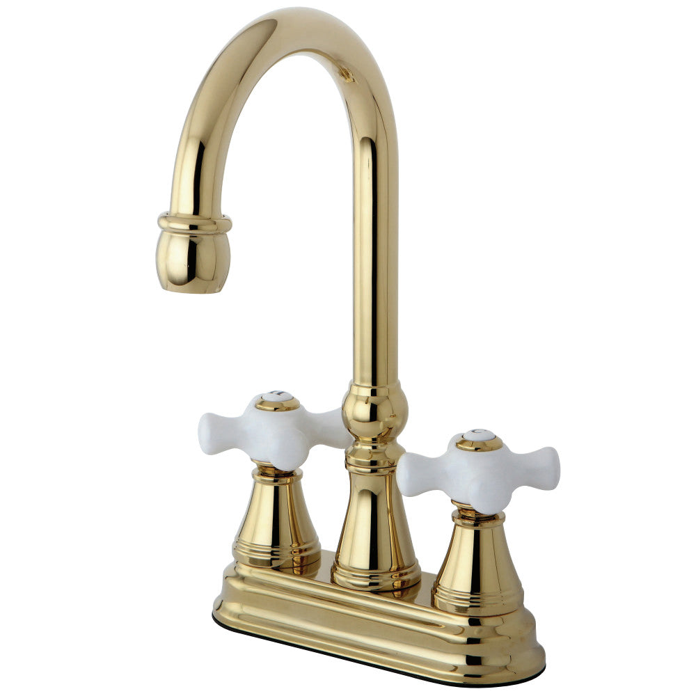 Kingston Brass KS2498PX Governor Bar Faucet Without Pop-Up