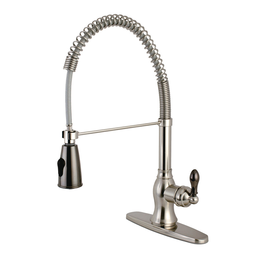 Gourmetier GSY8891AKL Kaiser Single-Handle Pre-Rinse Kitchen Faucet