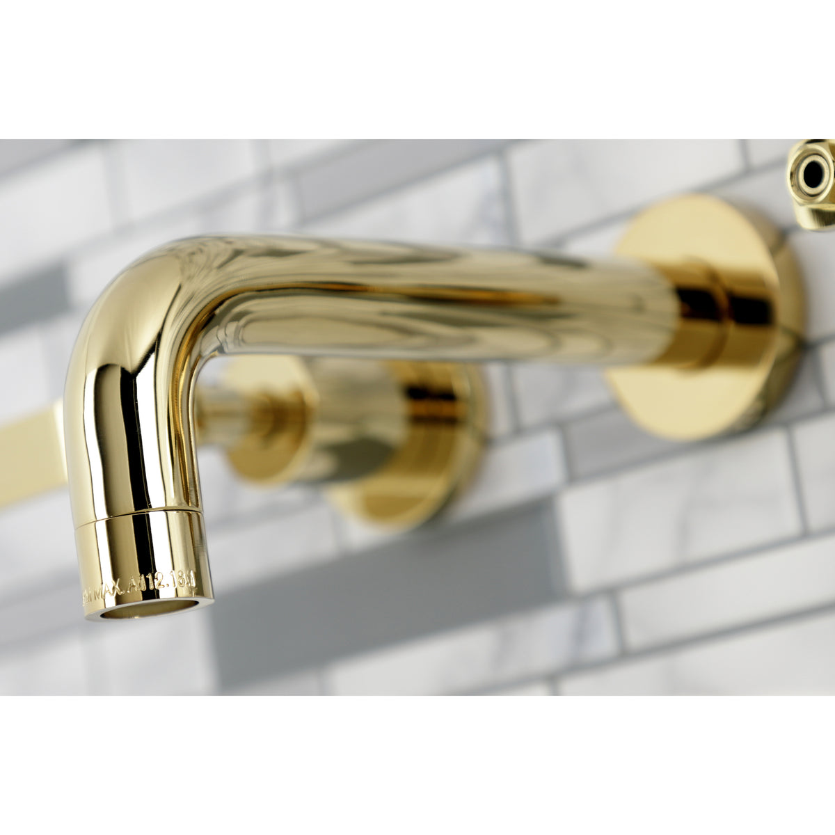 Kingston Brass KS8122KL Whitaker Two-Handle Wall Mount Bathroom Faucet