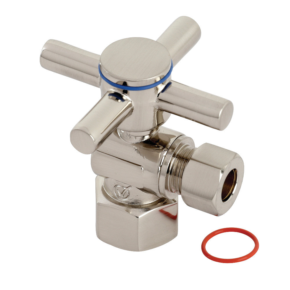 Kingston Brass Concord 1/2&quot; IPS x 3/8&quot; O.D. Quarter Turn Angle Stop Valve