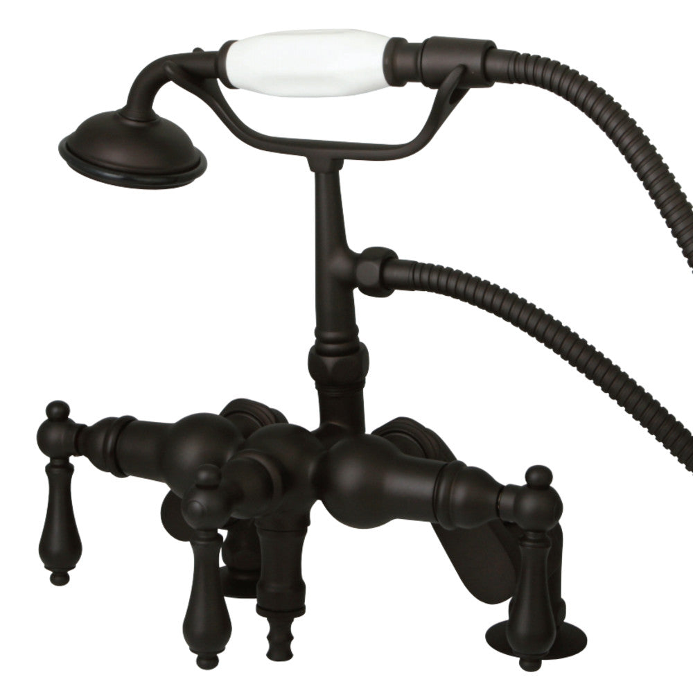 Vintage Adjustable Center Deck Mount Tub Faucet