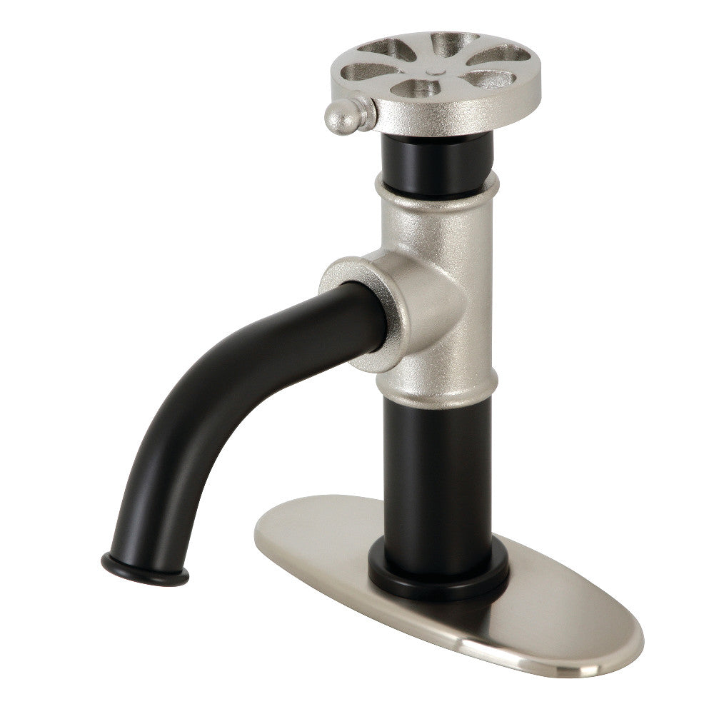 Kingston Brass KSD2824RX Belknap Single-Handle Bathroom Faucet with Push Pop-Up