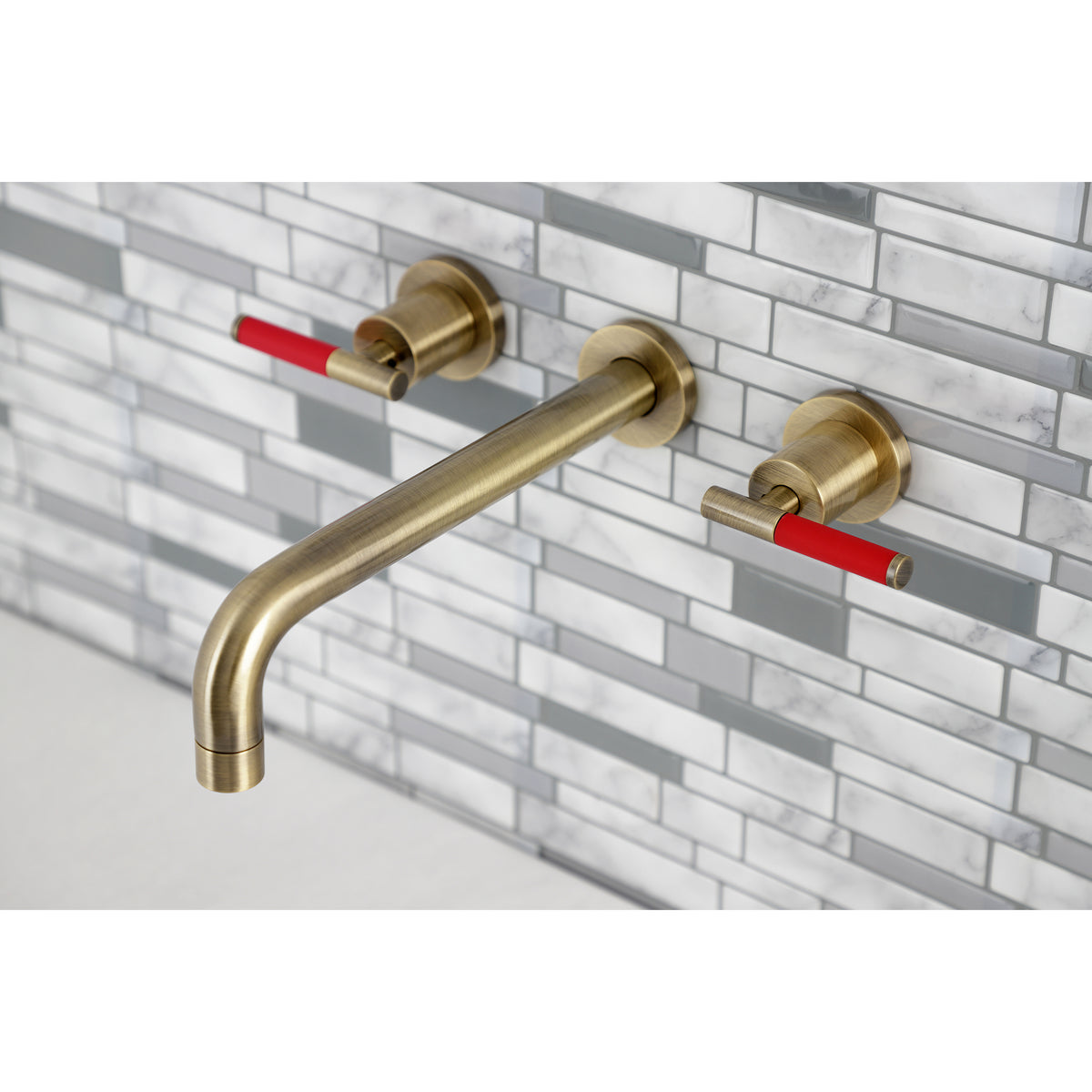 Kaiser 2-Handle Wall-Mount Roman Tub Faucet