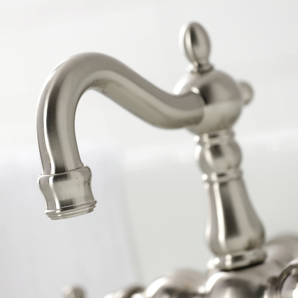 Heritage 3-3/8&quot; Tub Wall Mount Clawfoot Tub Faucet