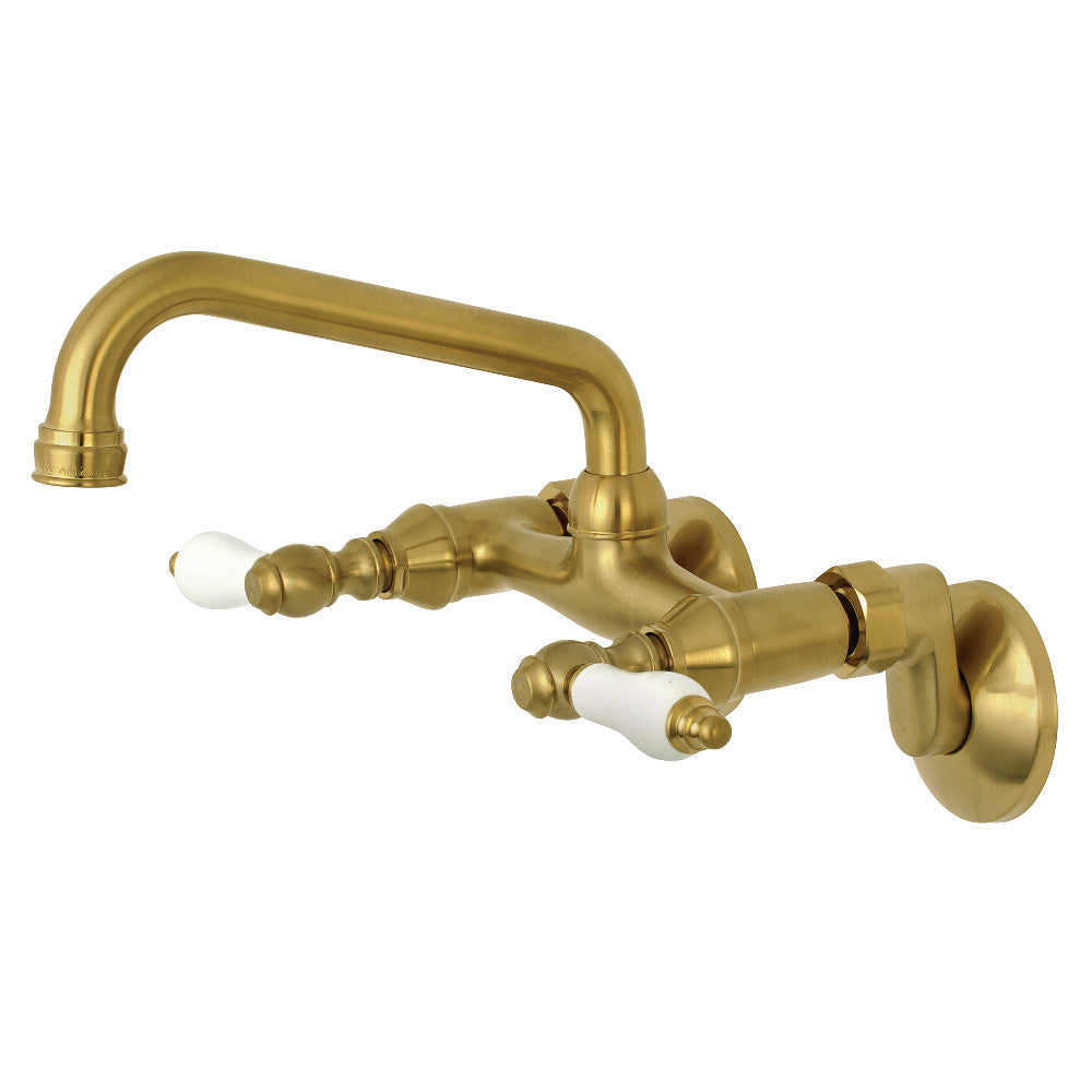 Kingston Brass KS513ORB Kingston Two Handle Wall Mount Kitchen Faucet
