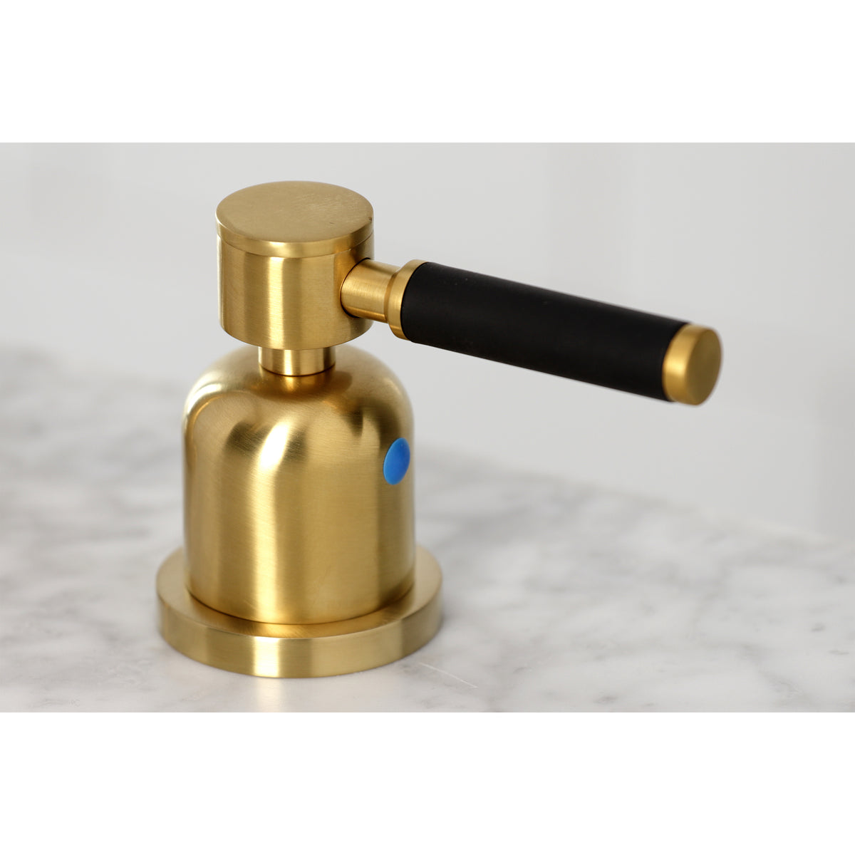 Kingston Brass FSC8930DKL Kaiser Widespread Bathroom Faucet with Brass Pop-Up