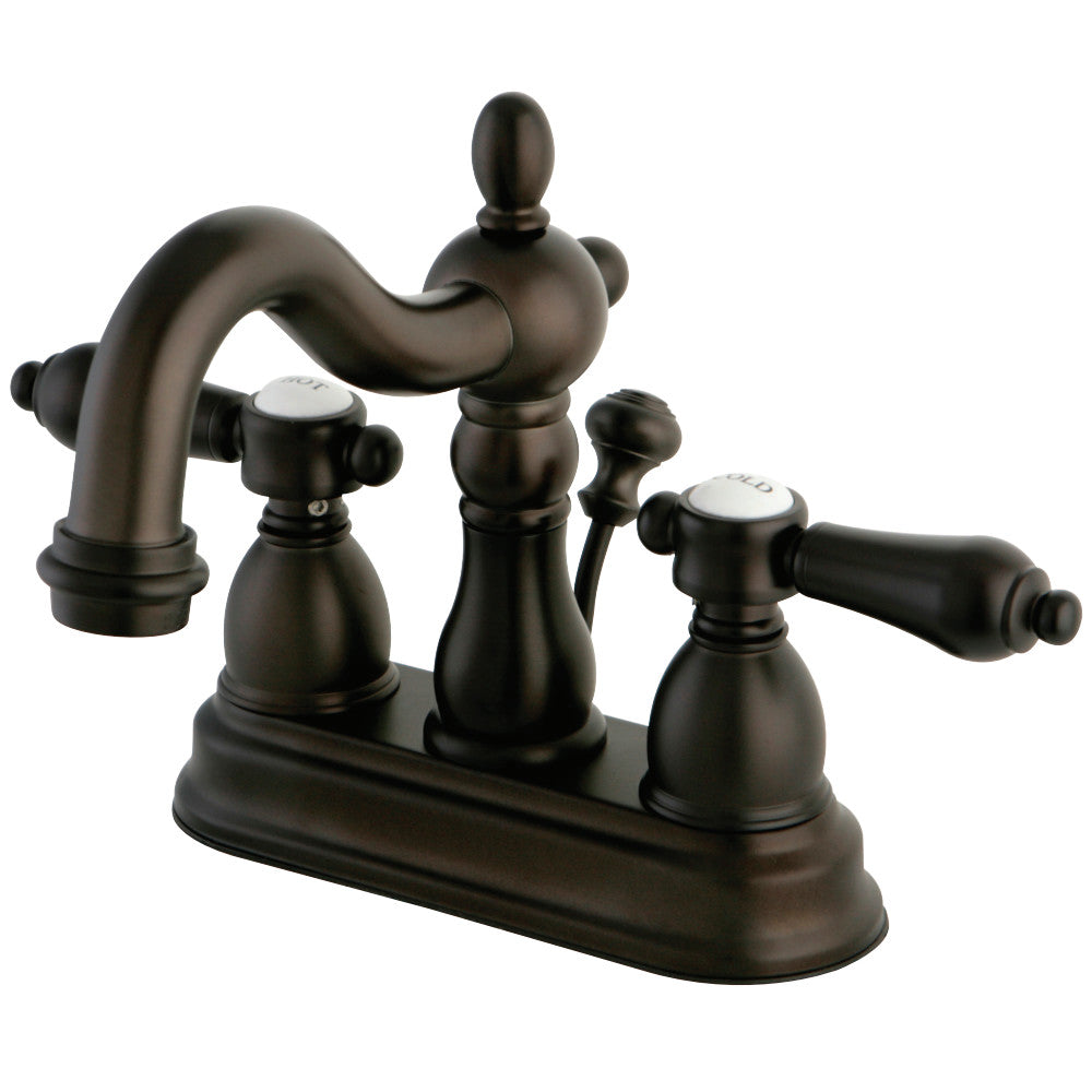 Kingston Brass KS1605BAL 4 in. Centerset Bathroom Faucet