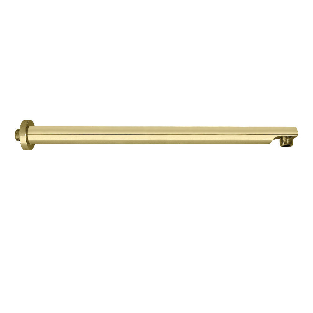 Aquaelements 18&quot; Brass Shower Arm with Flange