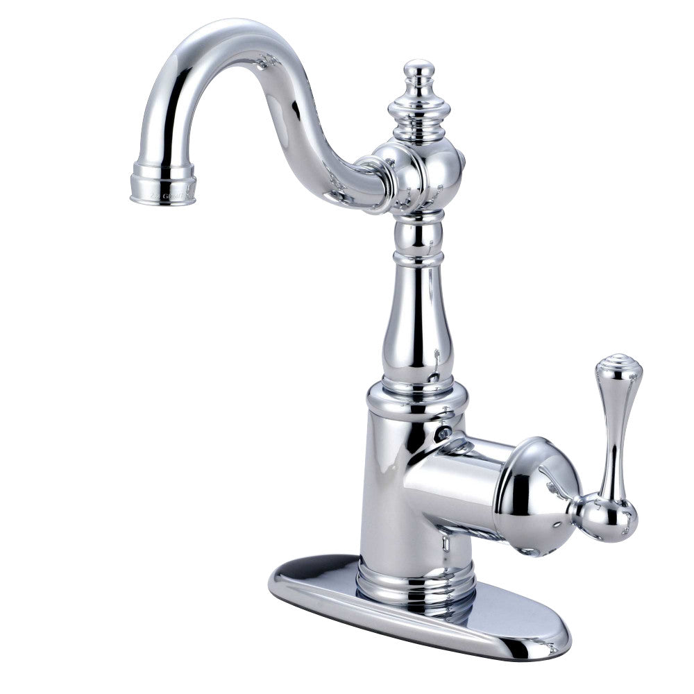 Kingston Brass KS7495BL English Vintage Bar Faucet with Cover Plate