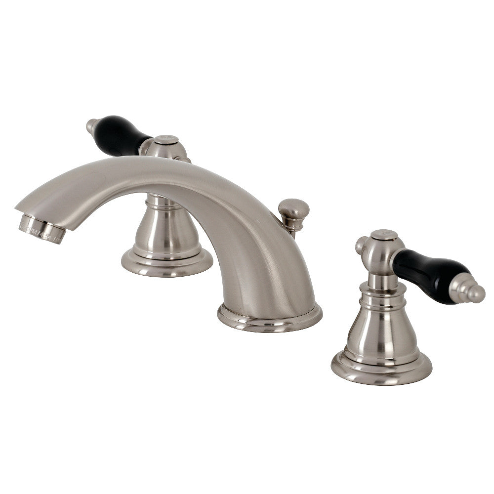 Kingston Brass KB963AKL Duchess Widespread Bathroom Faucet with Plastic Pop-Up
