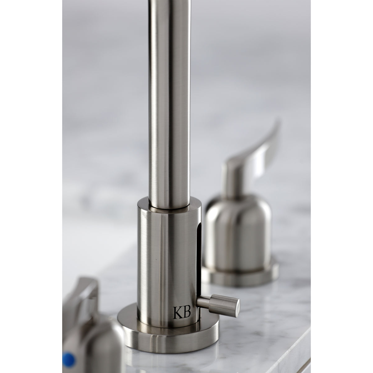 Kingston Brass FSC8931EFL Centurion Widespread Bathroom Faucet with Brass Pop-Up