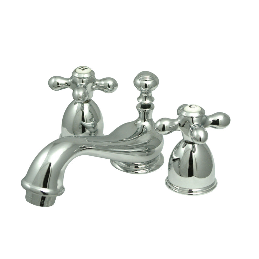 Kingston Brass KS3952AX Restoration Mini-Widespread Bathroom Faucet