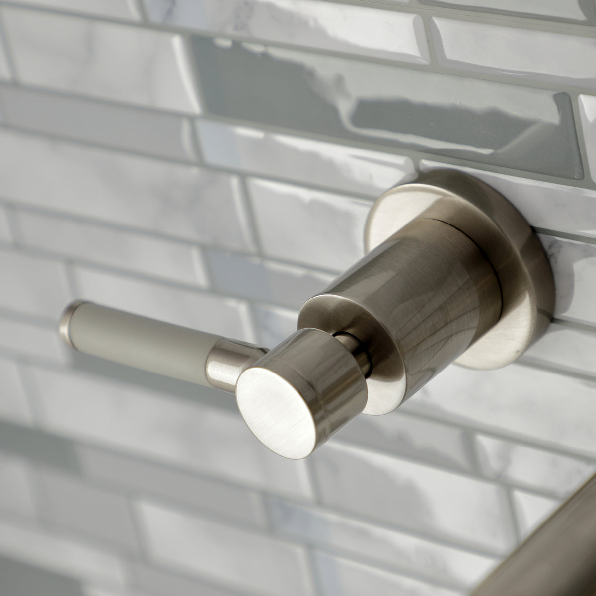 Kingston Brass KS8121DKL Kaiser 2-Handle Wall Mount Bathroom Faucet