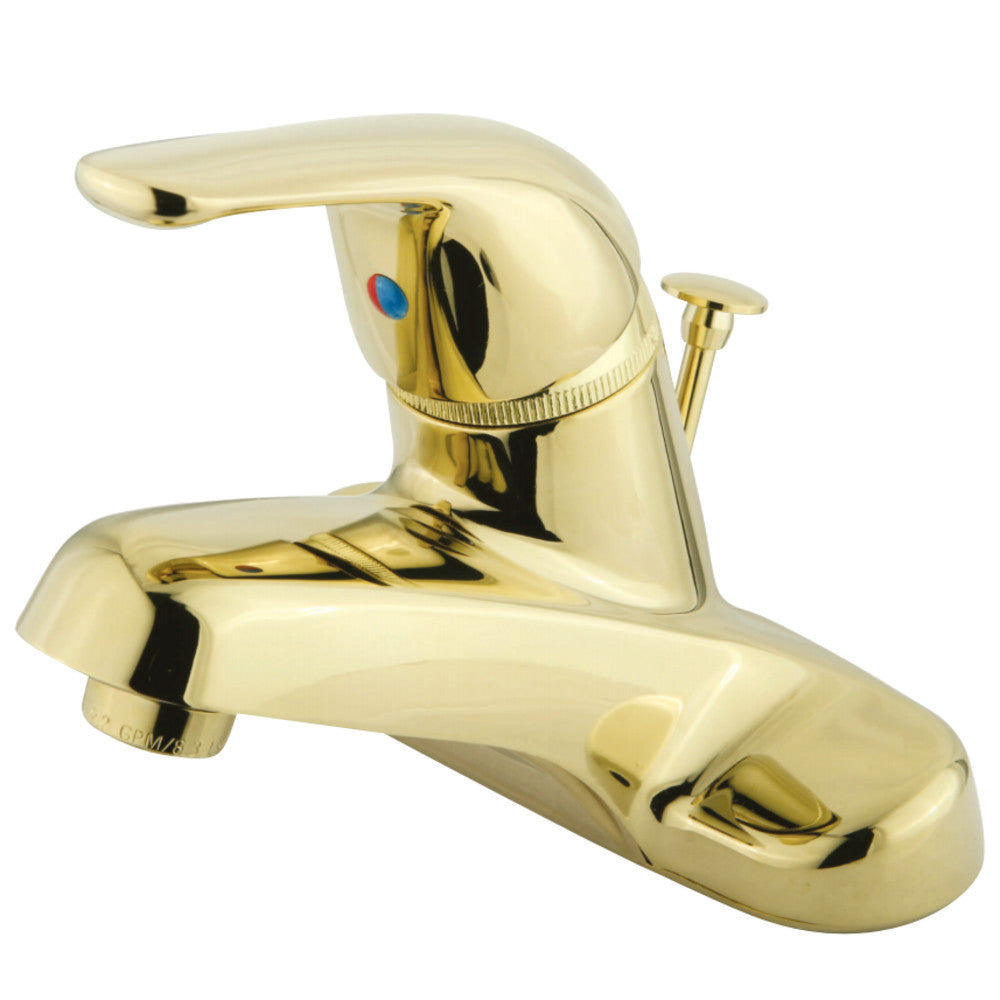 Kingston Brass GKB548B Single-Handle 4 in. Centerset Bathroom Faucet