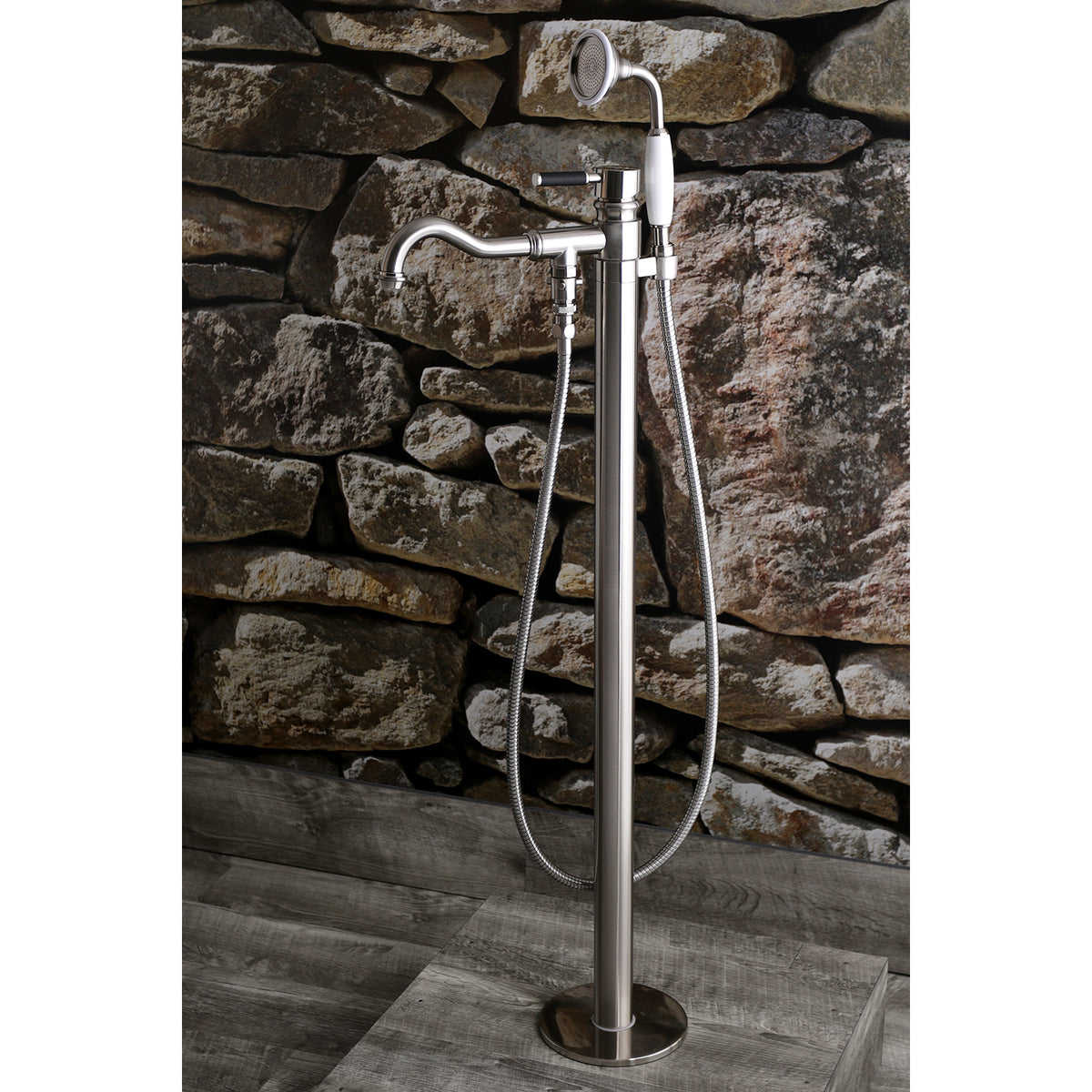 Kaiser Freestanding Tub Faucet with Hand Shower