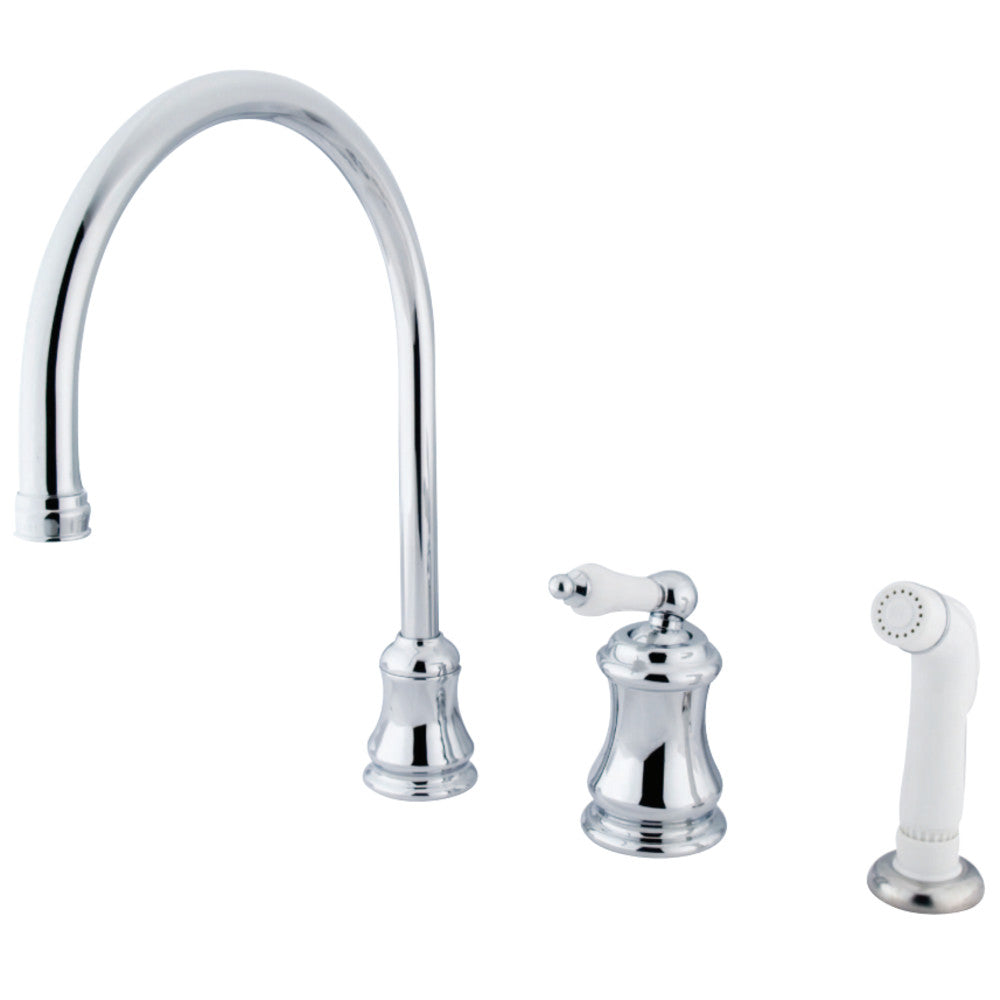 Kingston Brass KS3818PL Widespread Kitchen Faucet