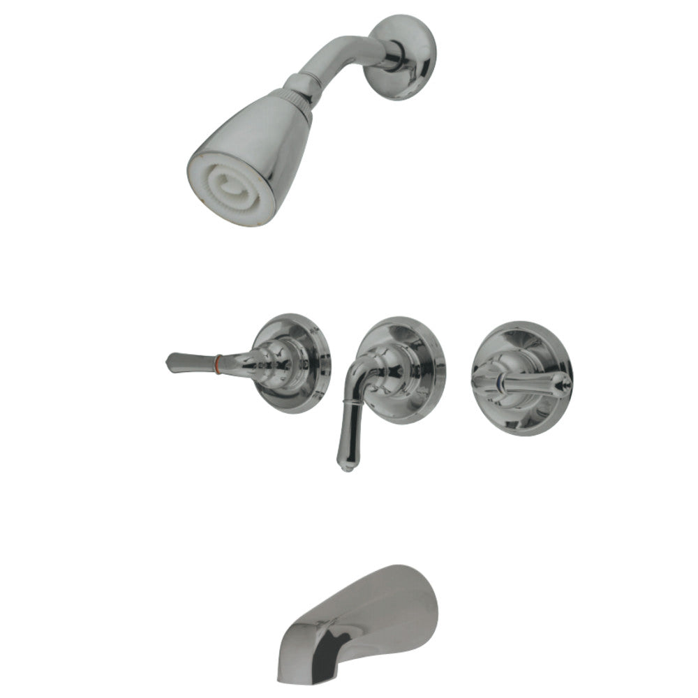Water Saving Magellan 3-Handle Tub and Shower Faucet with Water Savings Showerhead