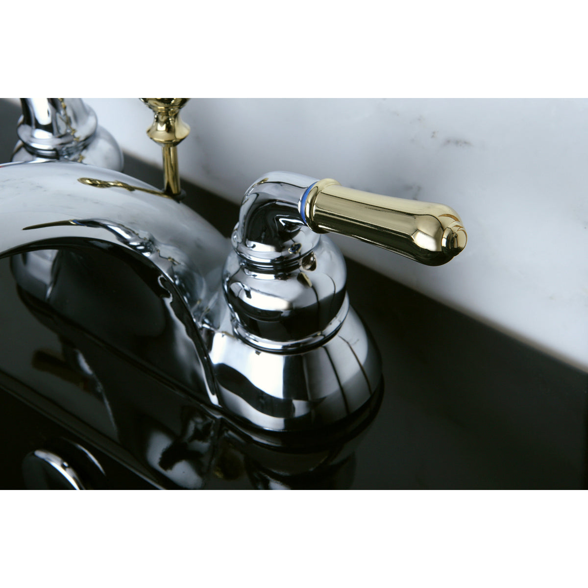 Kingston Brass KB2628 4 in. Centerset Bathroom Faucet