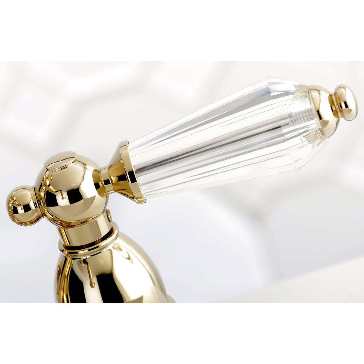 Kingston Brass KB1602WLL 4 in. Centerset Bathroom Faucet