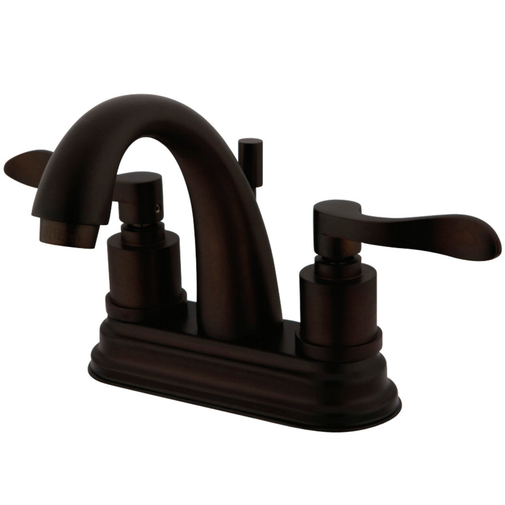 Kingston Brass KS8618DFL 4 in. Centerset Bathroom Faucet