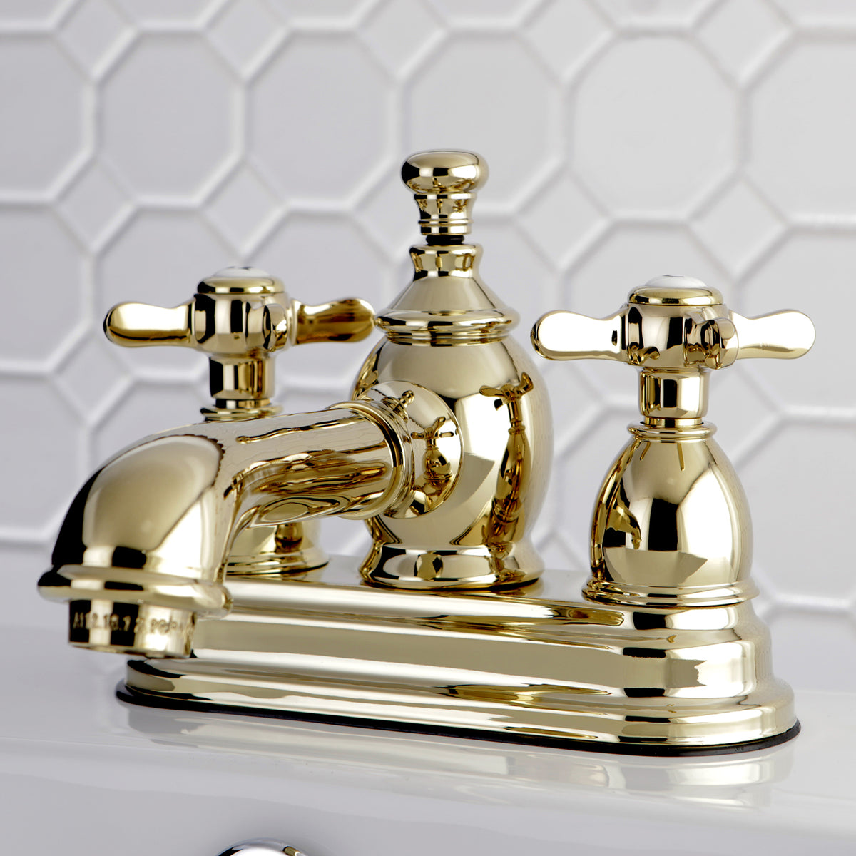 Kingston Brass KS7005BEX 4 in. Centerset Bathroom Faucet