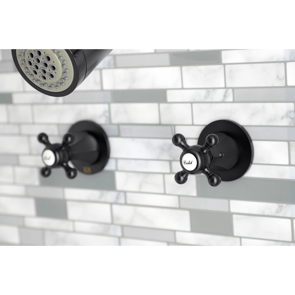 Metropolitan Two-Handle Tub and Shower Faucet