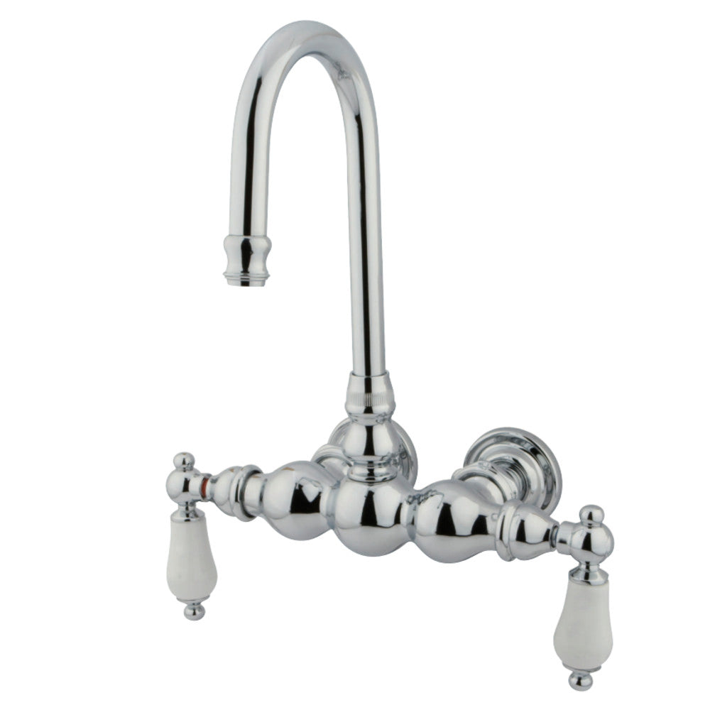 Vintage 3-3/8-Inch Wall Mount Tub Faucet