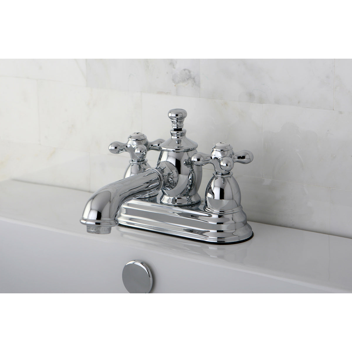 Kingston Brass KS7002AX 4 in. Centerset Bathroom Faucet