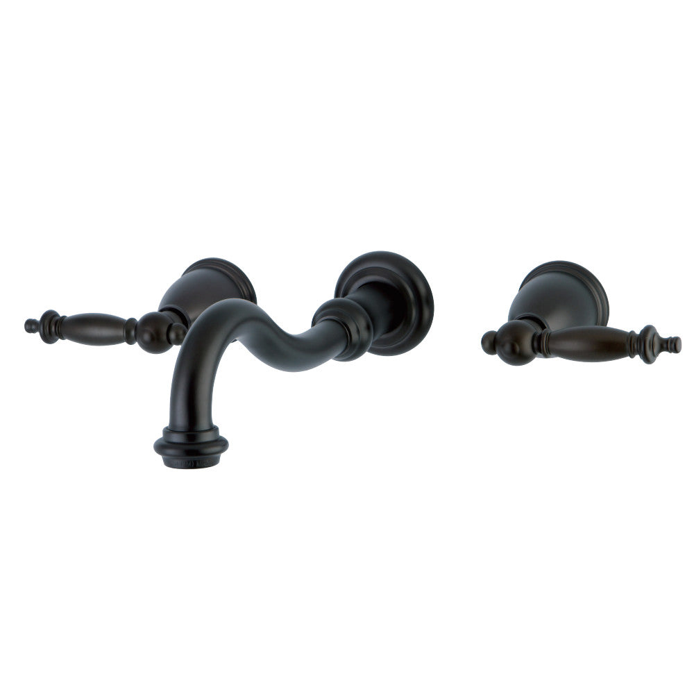 Kingston Brass KS3122TL Templeton Wall Mount Bathroom Faucet