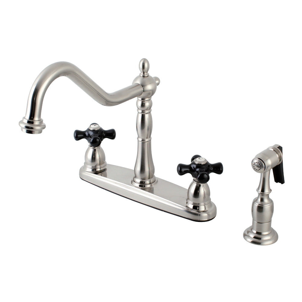 Kingston Brass KB1752PKXBS Duchess Centerset Kitchen Faucet