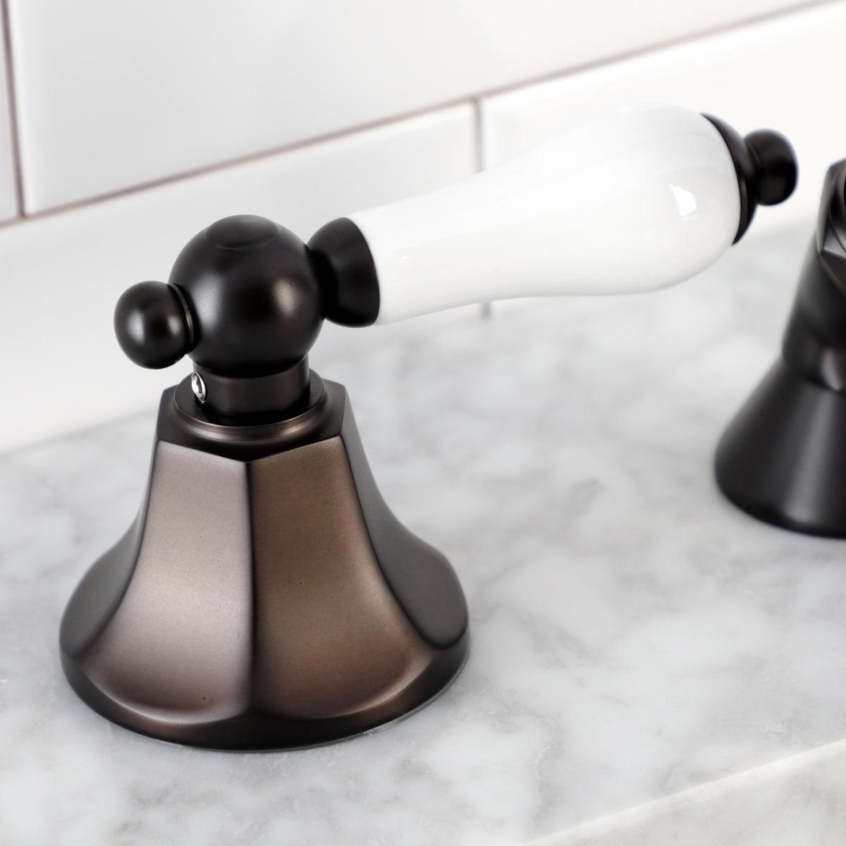 Kingston Brass Deck Mount Hand Shower with Diverter for Roman Tub Faucet