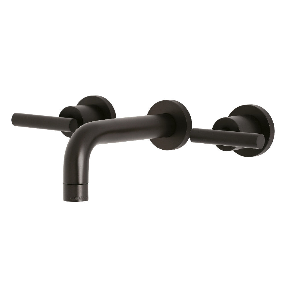 Kingston Brass KS8126CML Manhattan 2-Handle 8 in. Wall Mount Bathroom Faucet