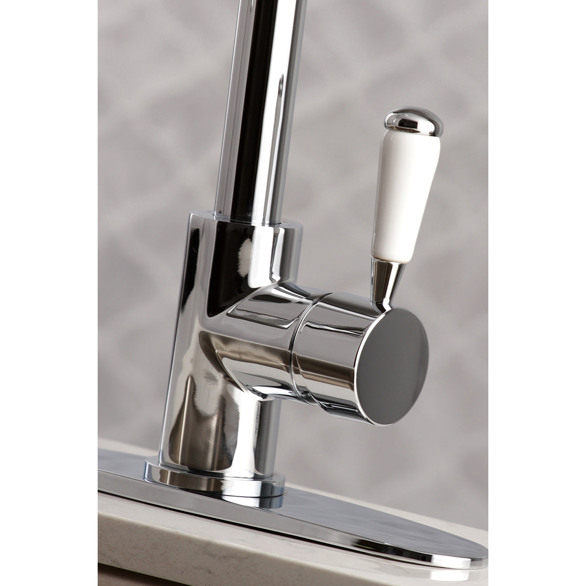 Gourmetier LS8777DPL Paris Single-Handle Pre-Rinse Kitchen Faucet