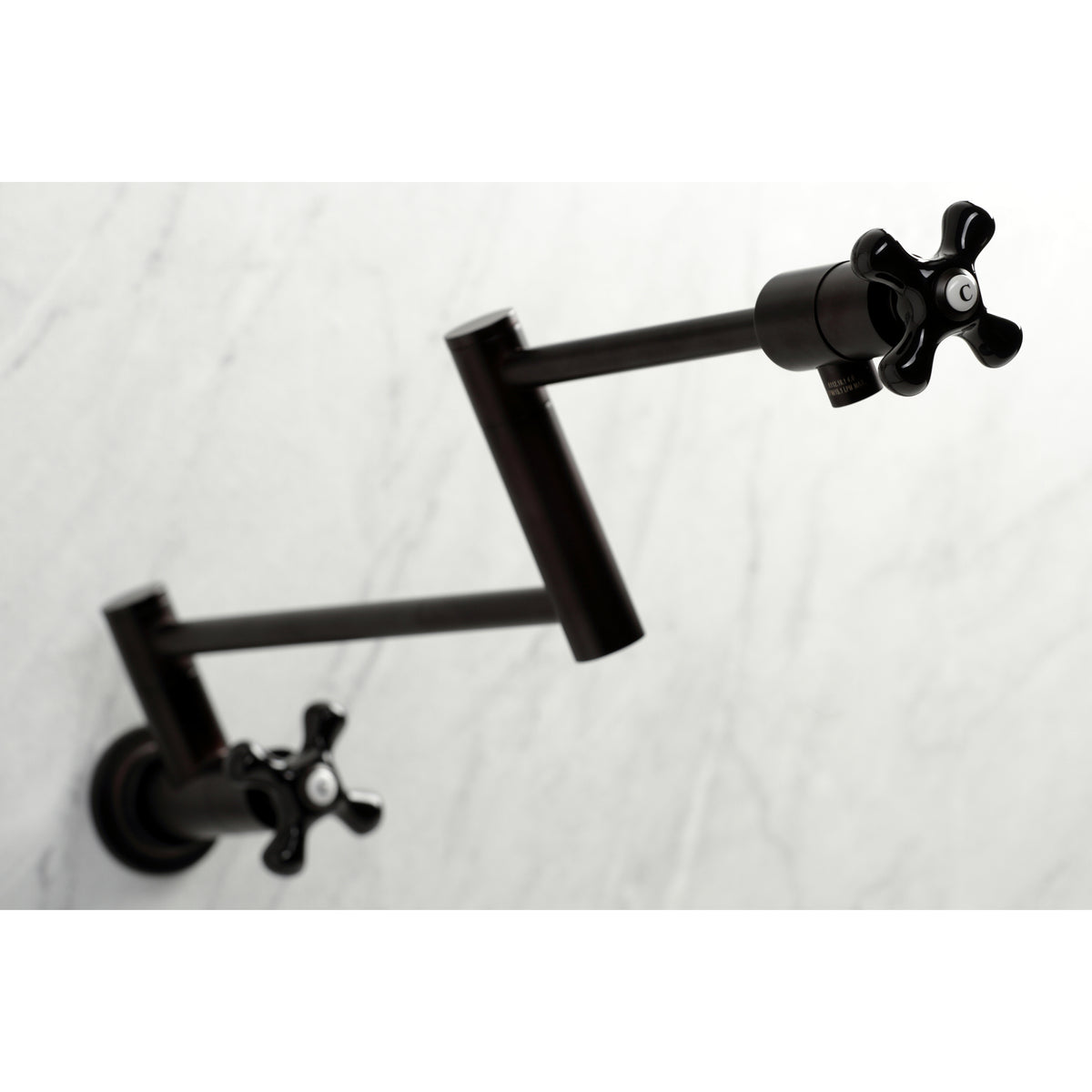 Kingston Brass KS4101PKX Duchess Wall Mount Pot Filler
