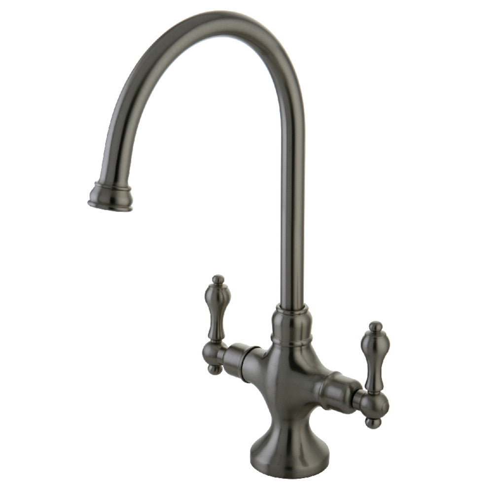 Kingston Brass KS1765ALLS Vintage Classic Kitchen Faucet Without Sprayer